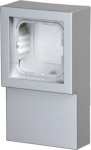 Surface mounting box 1-gang Aluminium - Impressivo 2TKA00002278 | 6438199003948