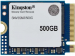 Kingston SSD | SNV3SM3/500G | 500 GB | SSD form factor M.2 2280 | Solid-state drive interface PCIe 4.0 x4 NVMe | Read speed 5000 MB/s | Write speed 3000 MB/s SNV3SM3/500G | 740617349962