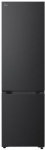 LG Refrigerator | GBBS322CEV | Energy efficiency class C | Free standing | Combi | Height 203 cm | Fridge net capacity 262 L | Freezer net capacity 113 L | Display | 34 dB | Black GBBS322CEV | 8806096626924