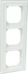 Cover frame, Exxact, Solid, 3 gangs, white WDE004003 | 3606480208492