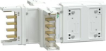 Cross, Canalis KSA400, aluminium, 400A, fixed dimensions (A/B/C/D 165mm), 3L+N+PE, white RAL9001 KSA400DXC40 | 3606480004704