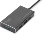 Digitus | USB 3.0 Hub, 4-port Incl. 5V/2A power supply | DA-70240-1 | USB 3.0 Hub DA-70240-1 | 4016032444244