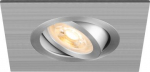 Downlight NEW TRIA 75 XL GU10 10W IP20, aluminum 1007629 | 4024163280525