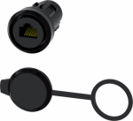 RJ45 connection: 22 mm, plastic, black 3SU1900-0GB10-0AA0 | 4047621045764