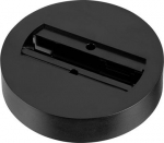 With the ceiling rosette, all spots with 85 mm single-phase adapter can be installed as stand-alone lights detached from the track system. 1007926 | 4024163290647