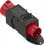 Mobile distribution box ST.ANTON 4F with plug 5x16A and socket 5x32A IP44 9437420 | 9003399575501