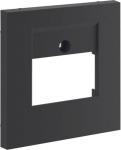 Central plate TAE 3-gang, for Frontplate 55, hfr, graphitblack GZTAE3A9011 | 4012740983297