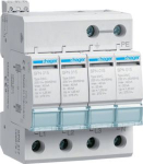 SPD 4P pluggable 40kA class 2 with end of life indicator + remote contact SPN417 | 3250615660763