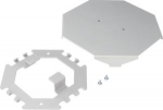 Floor distributor for flexible cabel protector and onfloor trunking light grey FKB7035 | 4012002248348
