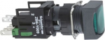 Green square flush complete illum pushbutton &Oslash;16 spring return 1NO 12...24V. range of product: Harmony XB6 - device short name: XB6 - mounting diameter: 16 mm - contacts operation: slow-break - light source: LED - bulb base: integral LED. XB6CW3B1B | ...
