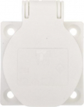 Socket Schuko  16A, 250V, 3P, IP54, white 1050-0ws | 9003399082856