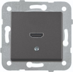 HDMI socket, black, Novella 92557168