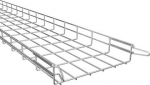Mesh cable tray with integrated connection, 60x300x3000mm DZI 60X300_VEZ | 8595568939968