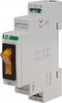 Two-position switch, 16A 250VAC, IP20, yellow button WB-1Y | 5902431670164