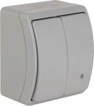 VW-152-53 Koala Łącznik świecznikowy podświetlany n/t IP44 popiel 61.318 | 5901769015449