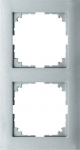 Frame, 2-gang, aluminium, Merten M-pure MEG4020-3660 | 4042811181161