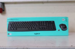 SALE OUT. Logitech MK270 | Keyboard and Mouse Set | Wireless | US | Black | DAMAGED PACKAGING, MINOR SCRATCH ON THE EDGE 920-004509SO | 2000001383803