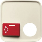 For call push-button with plug contact. With red call push-button. As alternative to Ackermann cover 88881 A3. 2CKA001724A4410 | 4011395261194