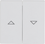 As cover for flush-mounted blind control switch/push switch. 2CKA001751A3022 | 4011395129173