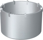 Grīdas pamatnes urbja galva, ar ar Widia aprīkojumu, bez galeņa. &Oslash; 95 mm, garums 80 mm. 7408638 | 4012195233329
