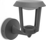 Wall light Nuvy, anthracite, with dusk-to-dawn sensor, LED 4.3W, 800lm 2700K IP44 929004702601 | 8721103104878