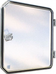 Plastic window with hinged transparent cover, L78xW235xD25mm. NSYVA2712MA | 3606480185243
