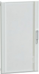 Door, PrismaSeT G, transparent type for enclosure, 21M, W600, IP30, white, RAL 9003 LVS08137 | 3606481879127