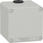 Die cast empty control station, Harmony XAP, XB2 SL, zinc alloy, grey, M20, undrilled, 80x80x77mm, U XAPD14 | 3389118039797