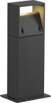LOGS 40 outdoor floor stand, square, anthracite, 6W LED, 3000K, IP44 232115 | 4024163132442