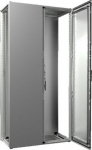 VX Baying enclosure system, WHD: 1000x2000x500 mm, sheet steel, with mounting plate, two doors at the front 8005000 | 4028177813540