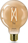 WiZ Smart LED bulb 7W(50W), G95, E27, 2000-5000K (RGB), 920-950, 640Lm, 1PF/6 929003018321 | 8719514372207