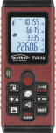 Laser range finder Testboy TV 610, measuring range 0.05&ndash;60 m, area and volume calculation, Pythagoras function 62201000 | 4028532206109