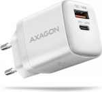 AXAGON Wallcharger 2x port (USB-A + USB-C), 20W | ACU-PQ20W ACU-PQ20W | 8595247907899