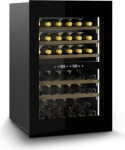 Caso | Wine Cooler | WineDeluxe WD 41 | Energy efficiency class F | Built-in | Bottles capacity 41 | Black 07714 | 4038437077148