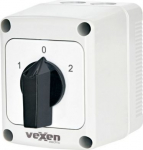 PNRS2553 changeover cam switch 1-0-2 3P 25A IP65 PNRS2553 | 4752255009135