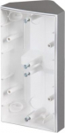 Surface mounting box for corner installation and for 2 Impressivo flush mounting products. Use with 85mm cover frames. 2TKA00002281 | 6438199003979