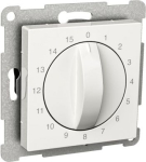 Timer, Exxact, eelectromechanical, 0-15 minutes, 2-pole, white WDE002475 | 3606480204838