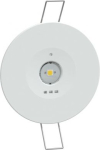 Emergency luminaire, Exiway Smartbeam Control, recessed, 5lux, 200lm, IP42, white OVA46025 | 3606489729950