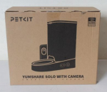 SALE OUT. Petkit P571 (D4H) YumShare Solo Feeder with camera | PETKIT Feeder with Camera | P571 YumShare Solo | Capacity 3 L | White | USED, SCRATCHED ON BOWL, DIRTY | 24 month(s) P571SO | 2000001425862