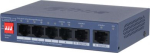 Switch DAHUA CS4006-4GT-36 Switch type Managed Switch layer L2 Form factor Desktop/Wall-Mounting 4xRJ-45 ports RJ-45 Ports Type Gigabit Ethernet (10/100/1000) Power over Ethernet (PoE) Yes 4xPower over Ethernet (PoE) ports quantity Total Power over E ...