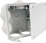 8110 - Box with IP protection, configuration KA, light grey colour/RAL7035, package - 1/28 pcs 8110_KA | 8595057655997