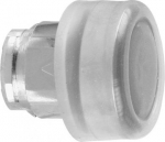 Black projecting pushbutton head &Oslash;22 spring return unmarked. range of product: Harmony XB4 - device short name: ZB4 - mounting diameter: 22 mm - operator additional information: clear boot - additional information: not compatible with legend holder.  ...