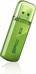 USB flash Helios 101, 8 GB, USB 2.0, Green SP008GBUF2101V1N | 4712702617290