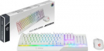 VIGOR GK30 COMBO ENG Wired gaming keyboard and mouse, USB, White VIGORGK30COMBOWHITEU | 4719072813895