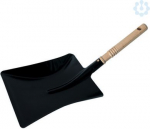 metal dustpan with wooden handle 393006 | 4011923574307