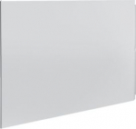 Door, univers, left, plain, RAL 9010, for enclosure IP44, 1250x1300mm FZ030N | 3250612776788