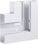 Flat angle of base profile for BRA 68x170mm lid 80mm of alu in pure white BRA6521059010 | 4012740841047