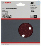 Puidu lihvpaber, PEX D=150 mm, K40, 5 tk. 2608605716 | 3165140172004