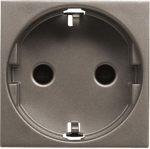 N2288 AN Socket outlet, anthracite, 2 modules Zenit 2CLA228800N1801 | 8427238069821
