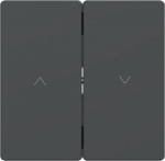 Cover plate for roller shutter switch, anthracite Merten D-Life MTN3855-6034 | 3606480888380